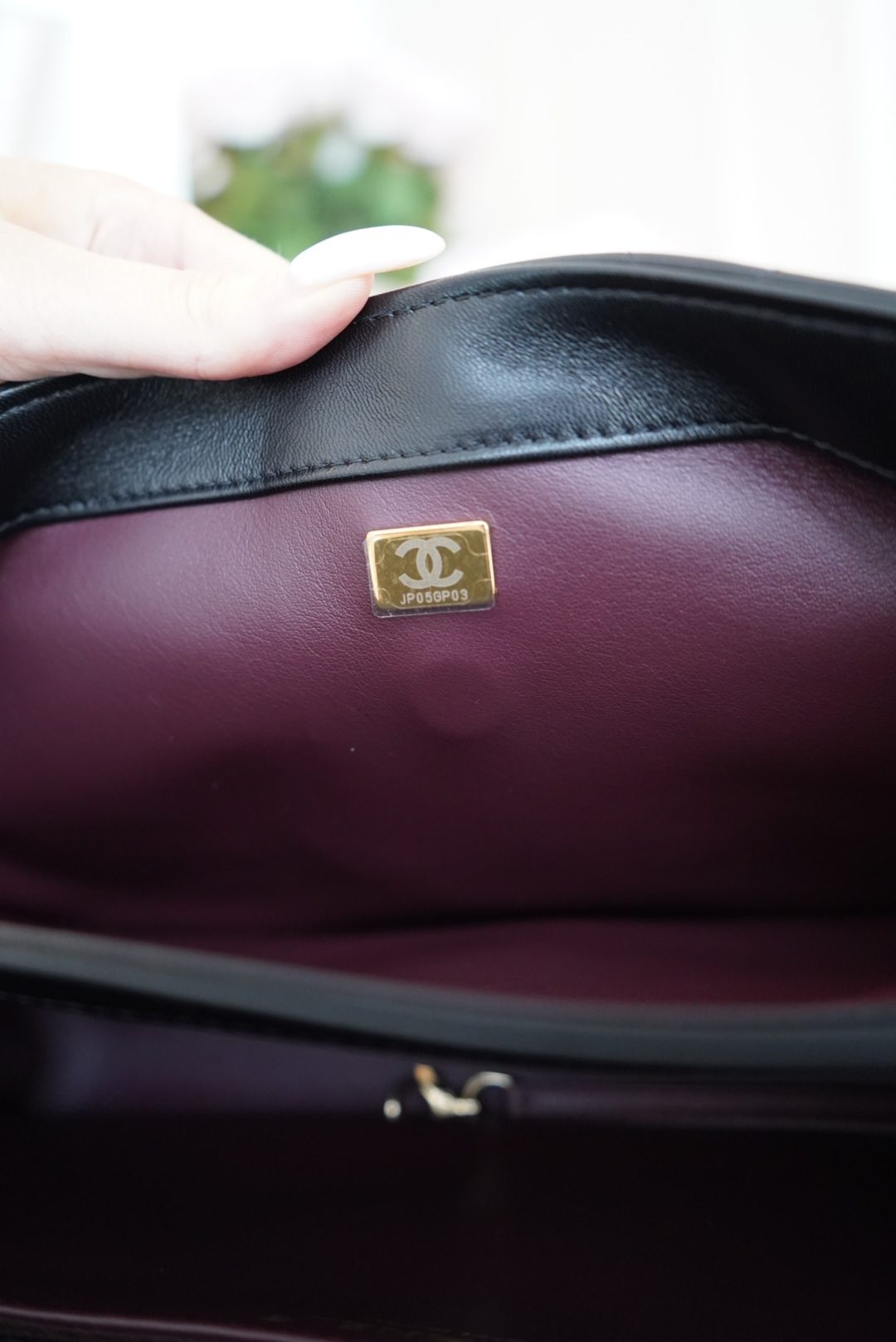 Chanel Black Quilted Large Leather Top Handle With Gold Hardware - Image 15