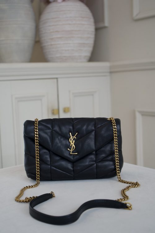 Saint Laurent Puffer Toy Leather Shoulder Bag