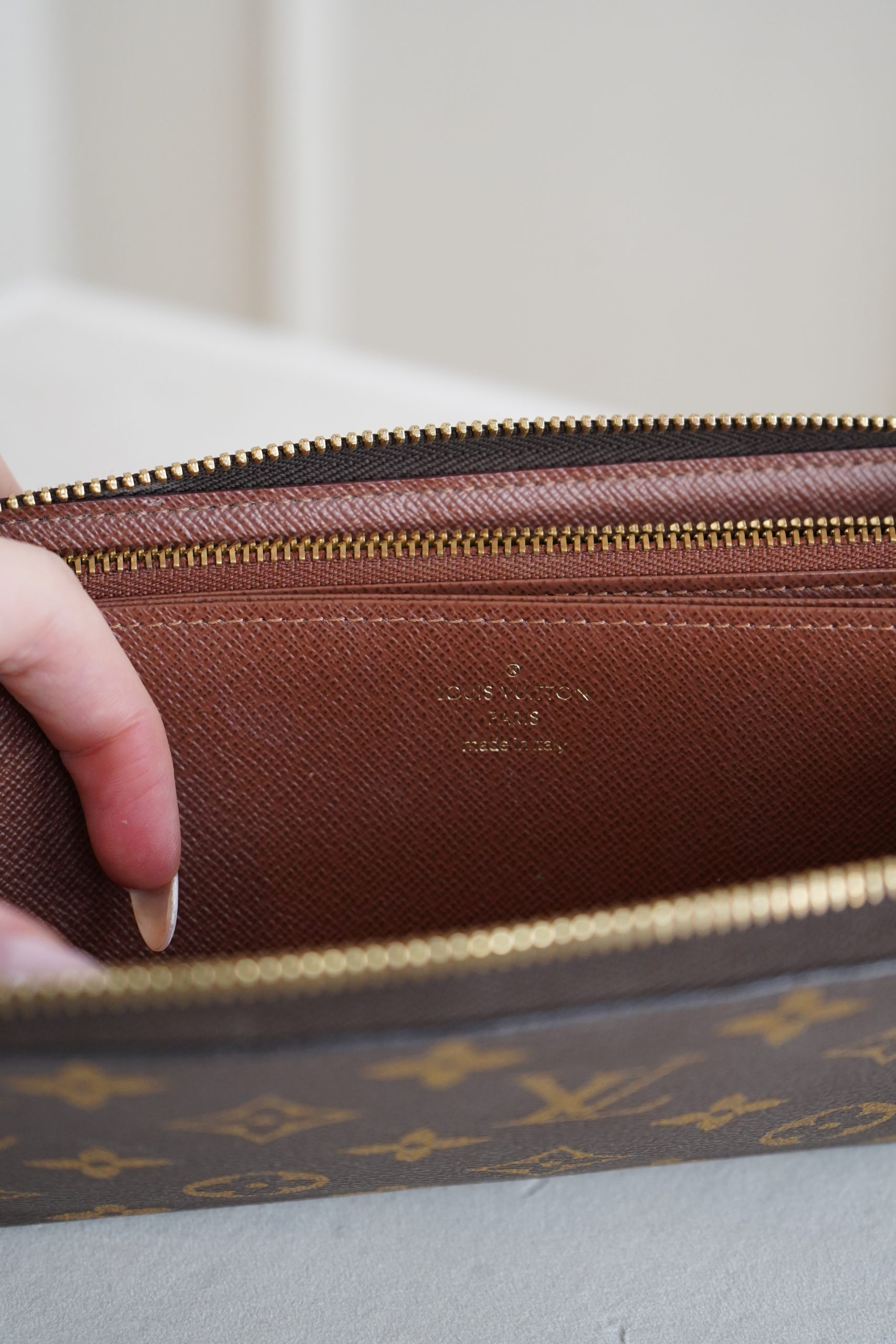 Louis Vuitton Z Wallet NM Wallet with Monogram Canvas - Image 8