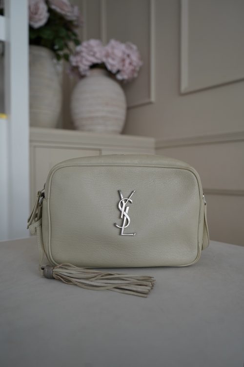 Cream Saint Laurent Lou Camera Bag