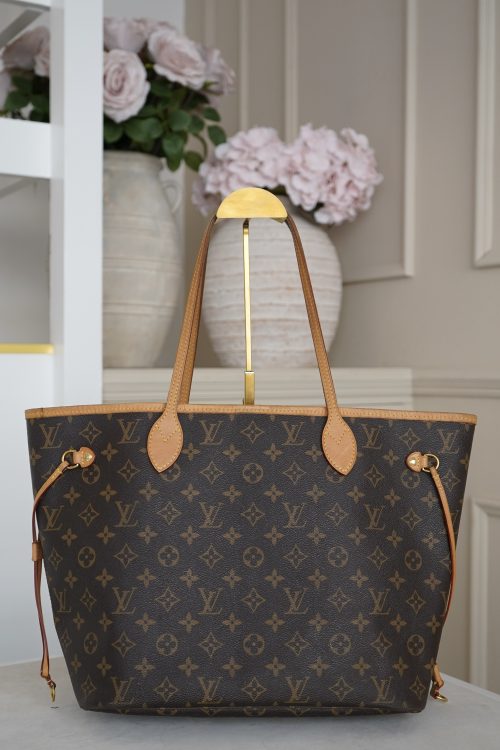 Louis Vuitton Neverfull MM Bag with Monogram Canvas 2018