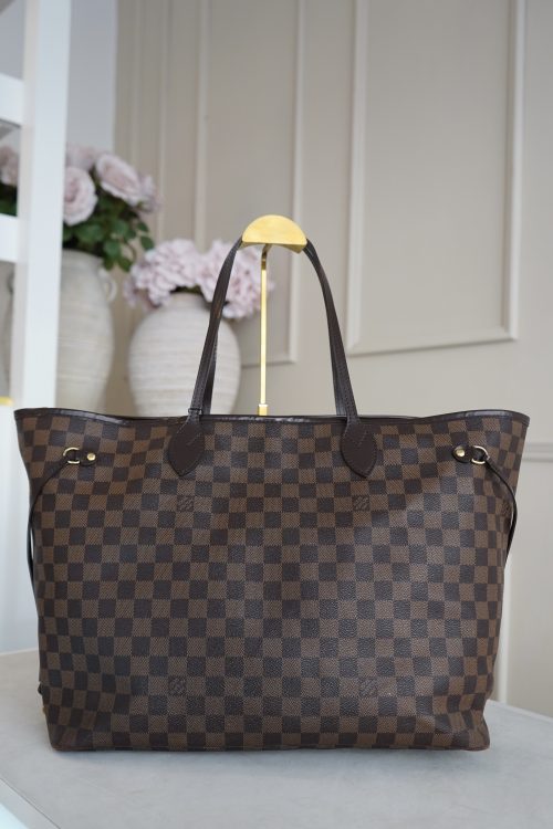 Louis Vuitton Damier Ebene Canvas NeverFull GM