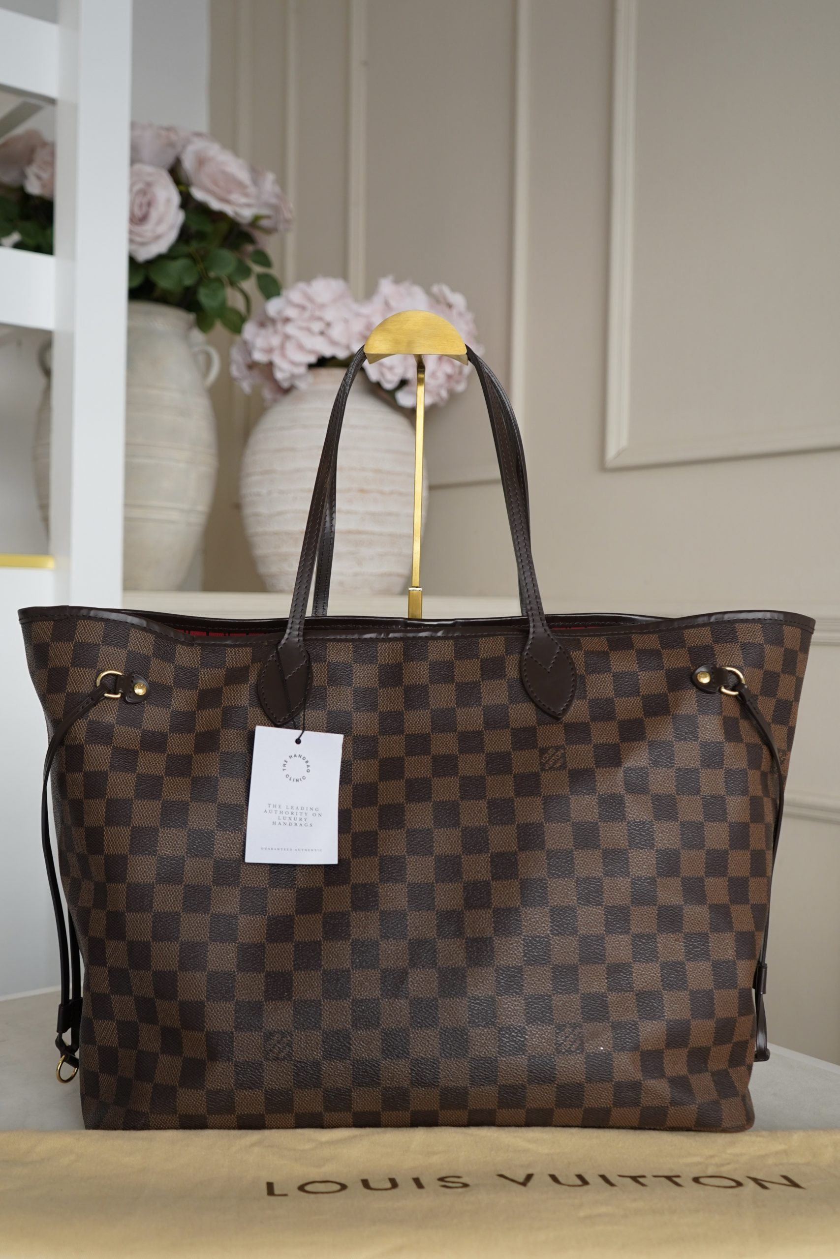 Louis Vuitton Damier Ebene Canvas NeverFull GM - Image 14