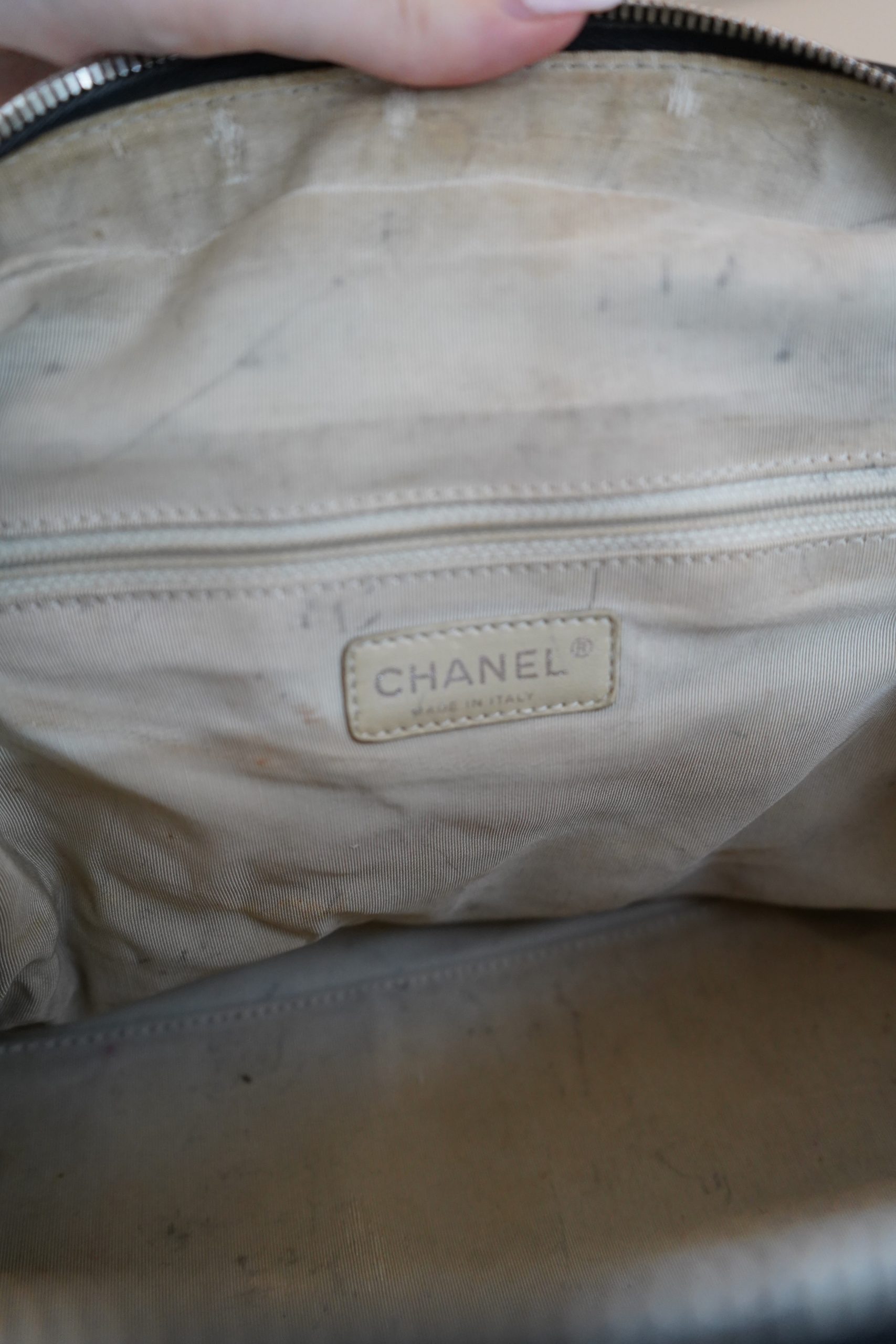 Chanel Calfskin Chain Around Bowler Bag with stainless steel hardware 2011 (Code 15379213) - Image 11