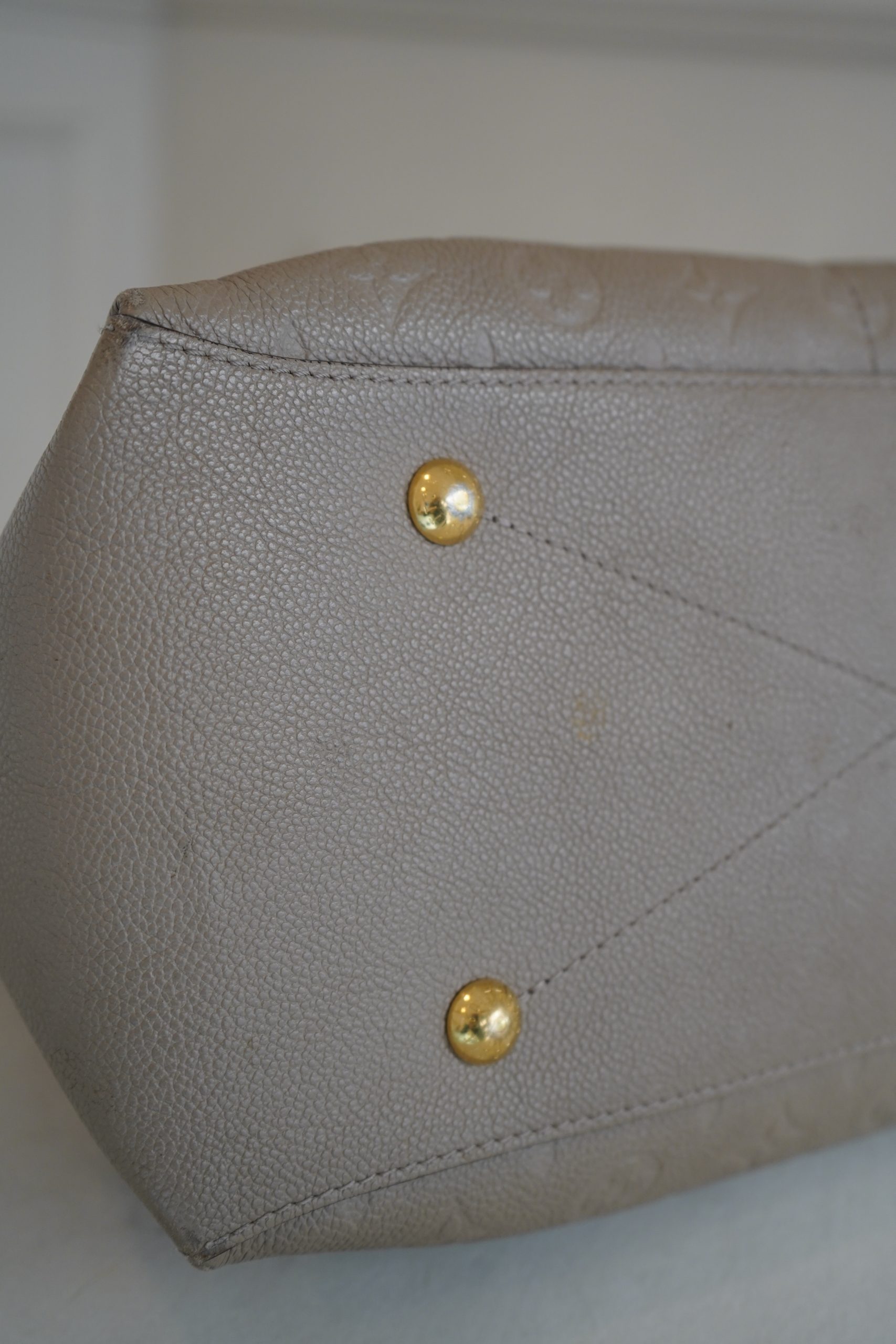 Louis Vuitton Maida Hobo Bag In Tourterelle Monogram Empreinte Leather - Image 13