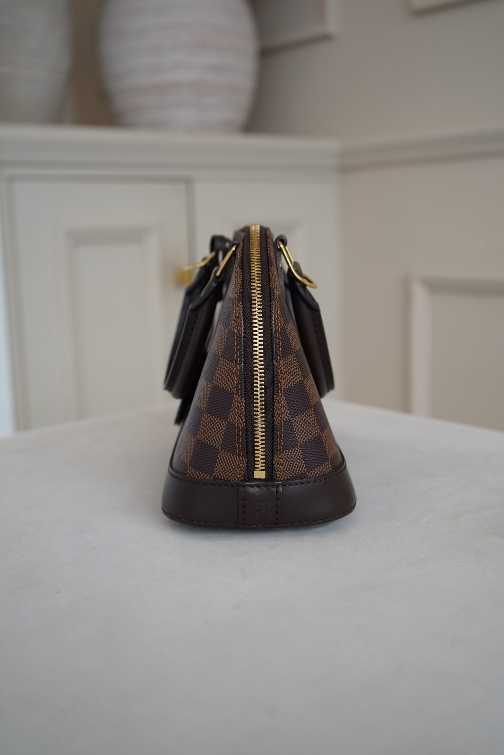 Louis Vuitton Alma BB Damier Ebene Canvas. - Image 3