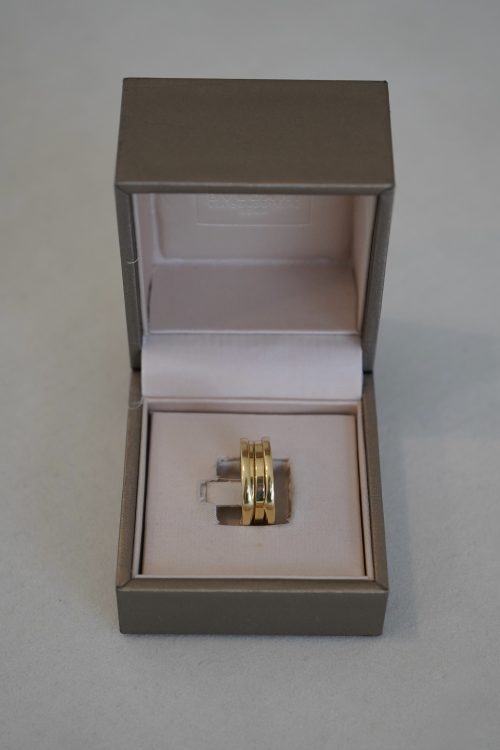 18ct Yellow Gold One Band Bvlgari Ring