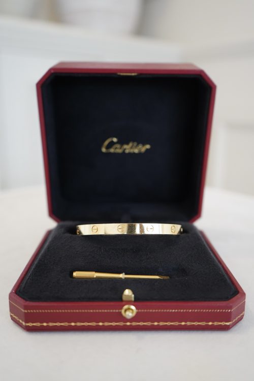 Yellow Gold Cartier Love Bangle