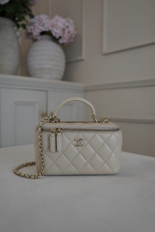 Chanel Small Top Handle Vanity Bag