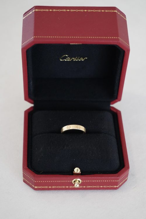 Yellow Gold Cartier Love Ring