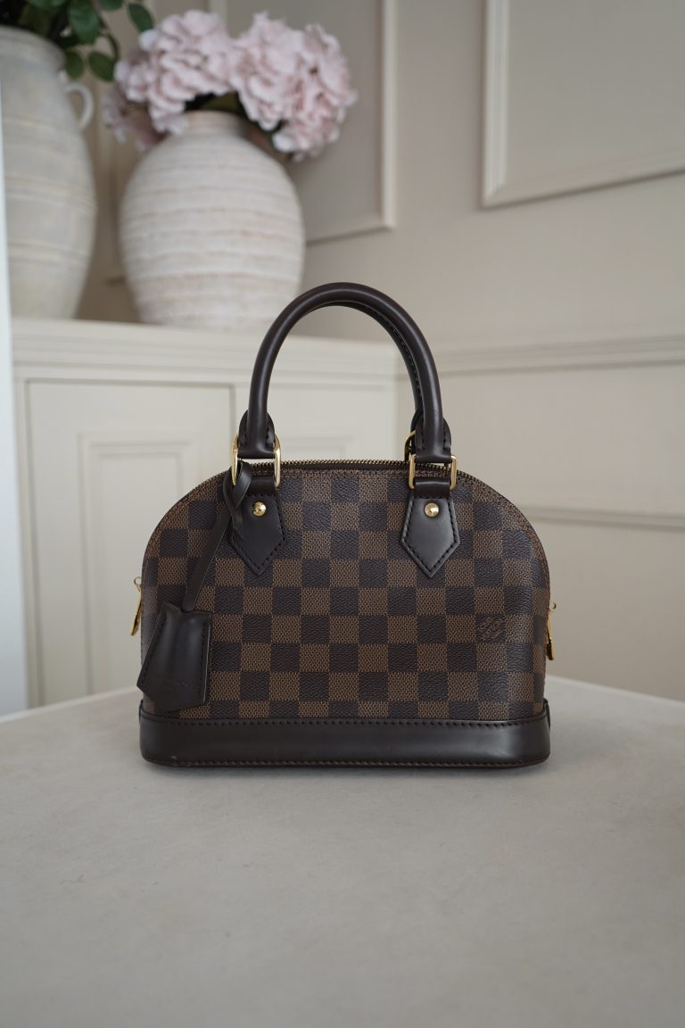 Louis Vuitton Alma BB Damier Ebene Canvas