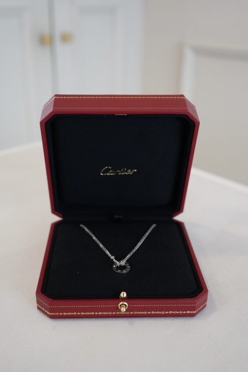 18ct White Gold Cartier Love Pendant